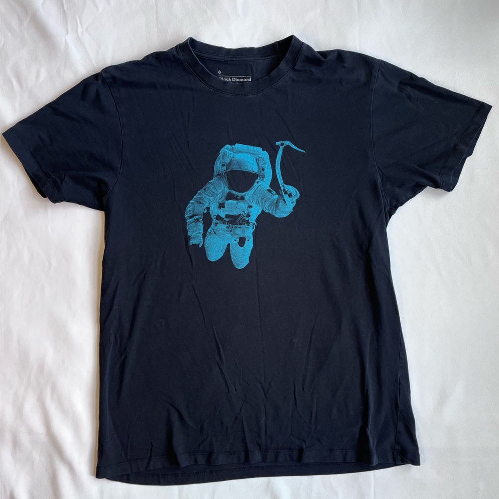 Black Diamond Black “M” Crew Neck Tee